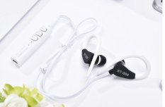 Fashion Sport Earphone ST-005 untuk Samsung Xiaomi Huawei Sony Meizu Bluetooth Cellphone Liontin Musik Earphone Headset Bluetooth (Putih) -Intl