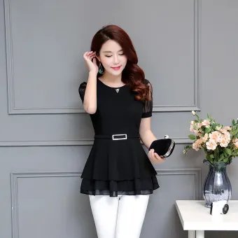 54 Model Baju Renda Korea HD Terbaru