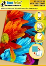 Fast Print Kertas Printer Double Matte Inkjet Ukuran A4 220 Gram