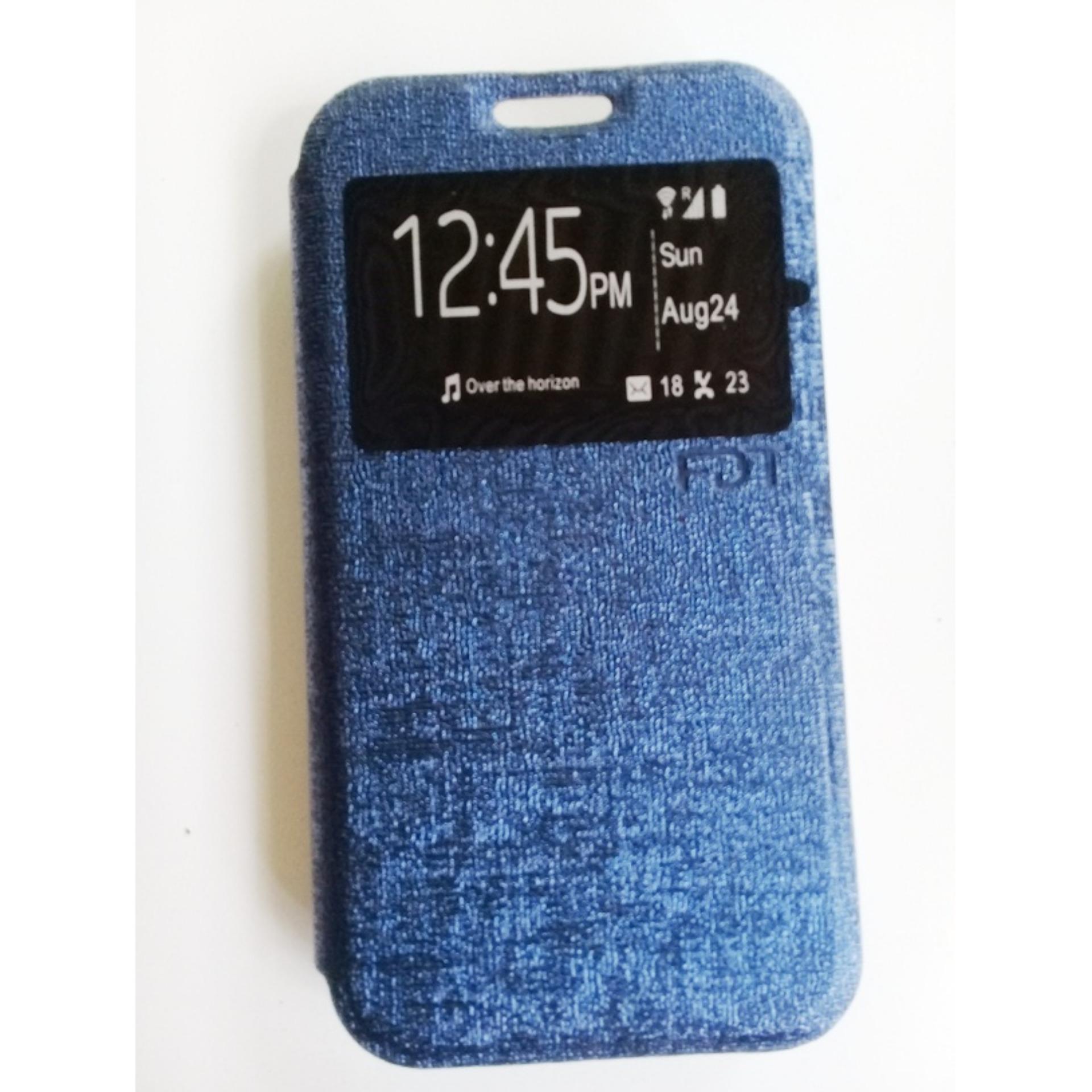 FDT Flip Cover / sarung hp /Cover case for Samsung Galaxy J1 Mini