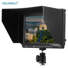 Feelworld FW74K Portable 7 Inch Ultra HD 1280*800 IPS Layar LCD Monitor Kamera Mendukung 4 K UHD 3840*2160 P (29.97/25/23.98) dengan Buckle Plate untuk Panasonic GH4 untuk Sony A7S FS7 untuk BMPCC-Intl