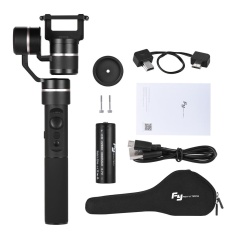 Feiyu G5 3-Axis Gimbal Genggam Aksi Penstabil Kamera Splash-Proof Design untuk GoPro HERO5 HERO4 HERO3 untuk Yi Cam 4 K untuk AEE untuk SONY Rxo dan Kamera Gaya dari Terjemahan Ukuran-Intl