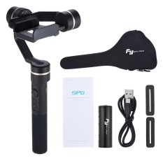 Feiyutech SPG Versi Terbaru 3-axis Handheld Gimbal Smartphone Stabilizer dengan 4-way Joystick Splash-proof Design Dukungan Bt Remote Control Fokus Manual untuk IPhone Samsung Huawei 50-80mm Lebar Smartphone untuk GoPro Hero 5 /4/3/3 +-Intl