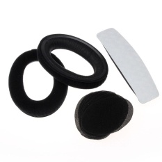 Finleystore Bantalan Telinga Velour Cushion Headband untuk HD515 HD555 HD595 HD558 Headphone-Intl