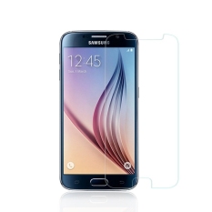 Pertama Penjual Premium Tempered Glass Screen Protector untuk Samsung Galaxy S6 Ultra Tipis (Clear)