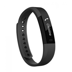 Kebugaran Tracker, Newyoudirect Smart Watch Activity Tracker Pedometer Sweatproof Olahraga Gelang dengan Monitor Tidur Kalori/step Counter Bluetooth 4.4 untuk Android IOS (hitam) -Intl