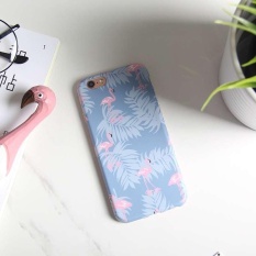 Flamingo Berpola Full Cover Case Hard Pelindung untuk IPhone 6 Plus/6 S Plus Baru-Internasional