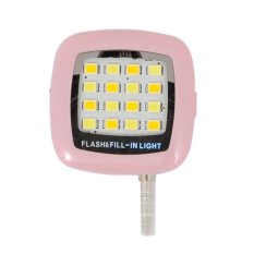 Flash Lampu Selfie Untuk Semua Smartphone dan Semua Tipe Kamera - Pink