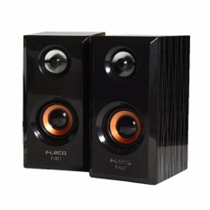 Fleco F-017 Wooden USB 2.0 Mini Speaker PC