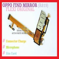FLEXI OPPO FIND MIRROR R819 CONNECTOR CHARGER SIM FLEKSI ORI 904083