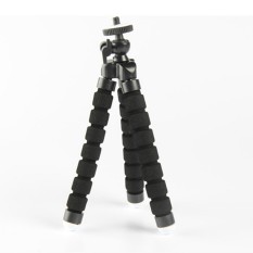 Fleksibel Mini Kecil Tripod Penyangga Kamera untuk GoPro Nikon Canon Sony Hitam-Internasional