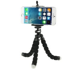 Flexible Octopus Bubble Tripod Holder Stand Mount for Mobile Phone/ Digital Camera (Black)