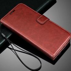 Flip Cover Kulit Oppo F1S Selfie A59 A1601 Leather Case Casing Dompet