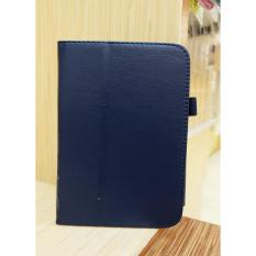 Flip Cover Samsung Tab3 7 Inci Biru Dongker