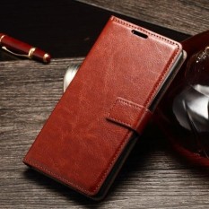 FLIP COVER WALLET Asus Zenfone 4 Selfie 5.5 Inch ZD553KL Flip Case Dompet Kulit Back Cover Casing