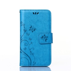 Flip Leather Case untuk Samsung Galaxy A3 2015 A 3 300 A300 Flip Phone Leather Cover untuk Samsung Galaxy A300FU A300H A300M SM-A300FU SM-A300H SM-A300M Case Cover-Intl