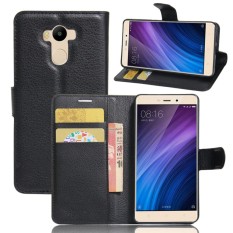 Flip PU Kulit Dompet Cover Case untuk Xiaomi Redmi 4 Perdana/Redmi 4 Pro-Intl