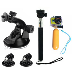 Floating Grip + Piala Suction Otomatis + Tripod Mount + Handle Monopod + Tripod Mount Adapter