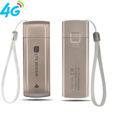 FLORA Portable 4g/3g Internet LTE Wireless USB MODEM USB Dongle (Emas)-Intl