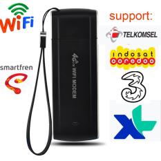 FLORA saku 4G FDD LTE EVDO Hotspot WIFI Router USB Modem WIFI Router nirkabel for Indosat ,3 ,XL ,Telkomsel ,Smartfren