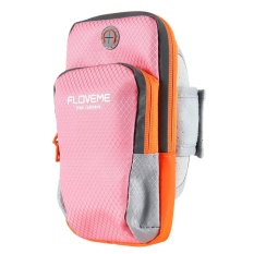 FLOVEME Universal untuk Dibawah 6.0 Inch Olahraga Lari Lengan Band Phone Case untuk IPhone 7 6 6 S PLUS 5 S untuk Samsung S8 S7 S6 Edge Plus Catatan 5 Jogging Paket Pouch-Intl