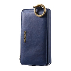 FLOVEME Dompet Kulit Zipper Dompet Pouch Case untuk Samsung Galaxy Note 5-Intl