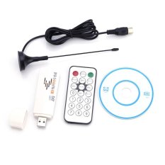 FM DVB-T USB 2.0 Digital TV HDTV Tuner Receiver Perekam Digital dengan Remote Control-Intl