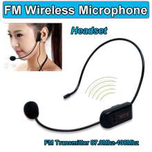 FM Transmitter Wireless Microphone Headset for Guide Tour - FW1S