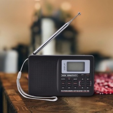 FM/AM/SW/LW/TV Suara Penuh Band Penerima Menerima Radio Alarm Jam (tipe 2)