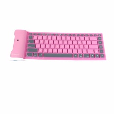 Foldable Tahan Air Keyboard WP002 Universal Portabel Bluetooth Wireless Lembut Silicone Keyboard untuk IPad Iphone Samsung Smart Mobile Phone-Intl