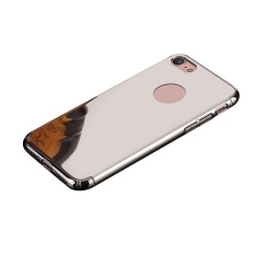 Foorvof Kobwa IPhone Case, Mirror Bright Reflection Ultra Tipis Hard Anti-Gores Tahan Guncangan Menyepuh Dgn Listrik Frame dengan Permukaan Permukaan Kasus Grip Yang Bagus untuk Apple IPhone-Intl