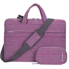 FOPATI 12.5 - 13.3 inch Laptop Shoulder Messenger Bag Sling Bag HandBag Sleeve Case for Macbook Pro 13/ iPad Pro 12.9/ Lenovo HP ASUS Dell Acer Ultrabook Samsung Chromebook Pro Plus 12.3 - Purple