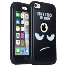 untuk Apple IPod Touch 6 Case, Shockproof Case Cover Hybrid HardImpact & Silicone Kasus Telepon untuk IPod Touch 5/iPod Touch 6-Intl