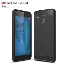 Untuk ASUS ZenFone Zoom Case untuk ASUS ZenFone Zoom ZE553KL Case Silikon Karbon Serat Lembut Case untuk ASUS zenfone Zoom S Sarung-Internasional