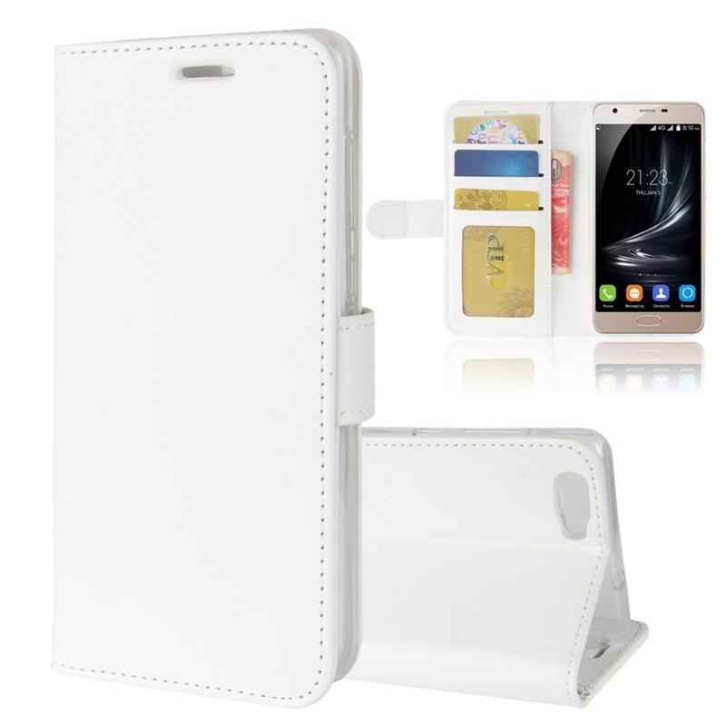 untuk Blackview A7 Dompet Kulit Flip Stand Fungsi Cover (Hitam)-Intl