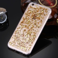 untuk IPhone 6 Plus dan 6 S Plus Tersebar Platinum Pola TPU Pelindung Case (Emas)-Intl