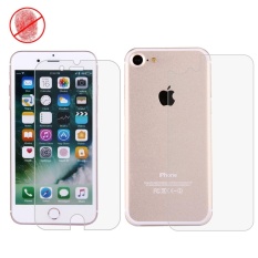 untuk IPhone 7 Anti-Glare Non-full Depan + Back Screen Protector (Taiwan Bahan)-Intl