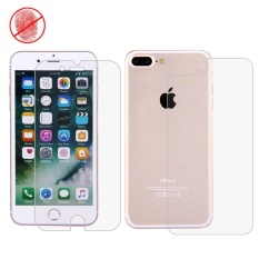 untuk IPhone 7 Plus Anti-Glare Non-full Depan + Back Screen Protector (Taiwan Bahan) -Intl