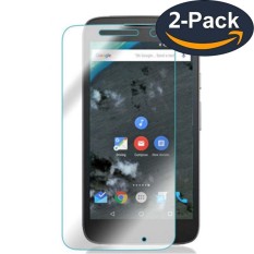 Untuk Moto Rola Moto G4 Mainkan Kaca Temper Film Pelindung Layar Ultra Tipis Menjaga HD Tahan Ledak Anti pemotretan Bersambungan (2-Bungkus) -Internasional