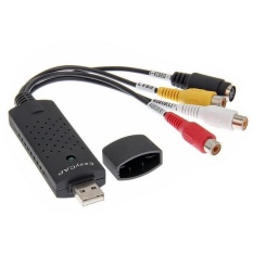 For PC/Laptop USB 2.0 Video Capture Card TV Tuner VCR DVD AV Audio Converter Connector HD Android Easycap Video capture - intl