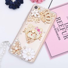 Untuk Redmi Note 4 Hard Ponsel Case Fashion Casing Ponsel Casing Kover Bagus Case S dengan Dudukan Cincin-Intl