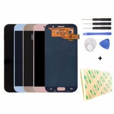Untuk SAMSUNG Galaksi A5 2017 LCD A520 A520F SM-A520F Asli AMOLED LCD Tampilan + Sentuh Layar LCD Digitizer Alat Perakitan -Internasional