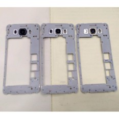 Untuk Samsung Galaksi J7 2016 J710 J710F J710H Asli Baru Tengah Bingkai Bezel Belakang Kerangka Penutup dengan Lensa Kamera kaca-Internasional
