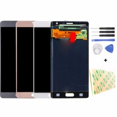 List Harga Samsung Galaxy Note Edge Terbaru Agustus 2019 9 untuk Samsung Galaxy Note 4 Edge N915 Layar LCD Layar Sentuh Digitizer Full Bagian Penggantian Unit + Alat-Internasional