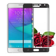 Untuk Samsung Galaxy Note Edge Premium Penuh 3D Cuvred Cover 0.3mm 9 H Tempered Glass Screen Protector-Intl