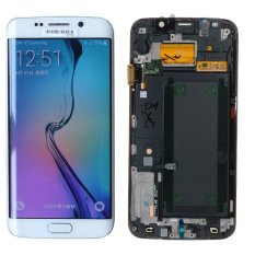 Daftar Harga Samsung Galaxy V Plus Termurah Juli 2019 8 untuk Samsung Galaxy S6 Edge Plus G928V G928P LCD dengan Bingkai Layar Touch Screen Touch Lens Digitizer Replacement Parts White