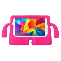 For Samsung Galaxy Tab 4 7.0 / T230 & Tab 3 Kids / Lite / T111 Universal Small Person TV Model EVA Bumper Protective Case(Magenta) - intl