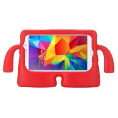 For Samsung Galaxy Tab 4 7.0 / T230 & Tab 3 Kids / Lite / T111 Universal Small Person TV Model EVA Bumper Protective Case(Red) - intl