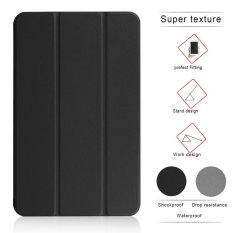 untuk Samsung Galaxy Tab S3 9.7 Case-Ringan Slim Slim Folio Case Cover untuk Galaxy Tab S3 9.7 Inch Tablet (SM-T820/SM-825) (hitam)-Intl