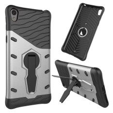 Untuk Sony Xperia E5 Case TPU + Buah Pelindung Telepon Tas Case + 360 Derajat Rotasi Sarung untuk sony Xperia E5 5.0 Inci Layar Film-International